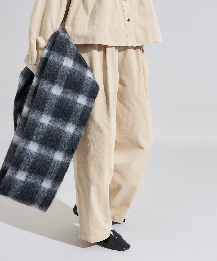 【フリークスストア/FREAK'S STORE】のコーデュロイ タックパンツ セットアップ対応 25AW インテリア・キッズ・メンズ・レディースファッション・服の通販 founy(ファニー) 　ファッション　Fashion　レディースファッション　Fashion for Women　セットアップ　Matching Sets　レディースパンツ・ボトムス　Pants & Trousers / Bottoms　2025年　2025　2025-2026秋冬・A/W　Autumn/Winter 2025–26 AW25–26　冬　Winter / This Winter　おすすめ　Recommended / Our Picks　カットソー　Cut and Sewn Top　コンパクト　Compact, Small Size　コーデュロイ　Corduroy, Cord Fabric　スウェット / スエット　Sweatshirt, Sweatwear　セットアップ　Set-Up, Coordinated Outfit　フィット　Fit, Slim Fit　ベスト　Vest, Waistcoat　リブニット　Rib Knit, Ribbed Knit　ワイド　Wide, Wide Fit　A/W・秋冬　Autumn/Winter　ナチュラル|ID: prp329100004735167 ipo3291000000034698240