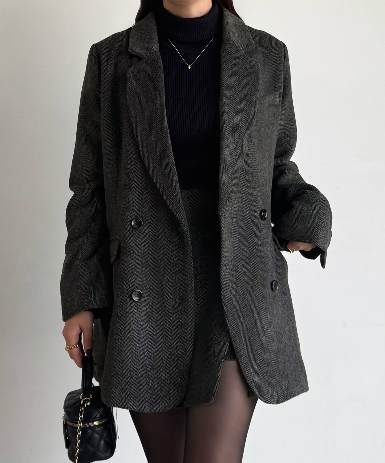 【ジュノア/JUNOAH】のジャケット+スリットミニスカートset インテリア・キッズ・メンズ・レディースファッション・服の通販 founy(ファニー) 　ファッション　Fashion　レディースファッション　Fashion for Women　アウター　Coat / Outerwear Collection　レディースジャケット・軽アウター　Jackets　セットアップ　Matching Sets　スカート・ミニ/ミディ/マキシ　Skirts / Mini, Midi & Maxi Skirts　スカート　Skirts　ミニスカート　Mini Skirts　ジャケット　Jacket, Outerwear　スリット　Slit, Slit Detail　ミニスカート　Mini Skirt, Short Skirt　ダークグレー|ID: prp329100004735244 ipo3291000000034205593