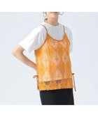 【ビームス ハート/BEAMS HEART】のレースキャミソールビスチェ Tシャツ(セットアイテム) ORANGE|ID: prp329100004735247 ipo3291000000034330317