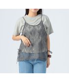【ビームス ハート/BEAMS HEART】のレースキャミソールビスチェ Tシャツ(セットアイテム) CHARCOAL|ID: prp329100004735247 ipo3291000000034330322