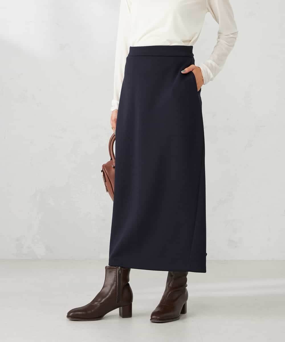 【アー ヴェー ヴェー/a.v.v】のダンボールナロースカート【セットアップ可】 インテリア・キッズ・メンズ・レディースファッション・服の通販 founy(ファニー) ファッション Fashion レディースファッション Fashion for Women セットアップ Matching Sets スカート・ミニ/ミディ/マキシ Skirts / Mini, Midi & Maxi Skirts カーディガン Cardigan, Knitwear シンプル Simple, Minimal スウェット / スエット Sweatshirt, Sweatwear セットアップ Set-Up, Coordinated Outfit なめらか Smooth, Silky Texture ロング Long, Long-Length 楽ちん Easy Fit, Comfortable 冬 Winter / This Winter 再入荷 Restock / Back in Stock ビジネス 仕事 通勤 Business / Work / Commuting ネイビー|ID: prp329100004735258 ipo3291000000034577812
