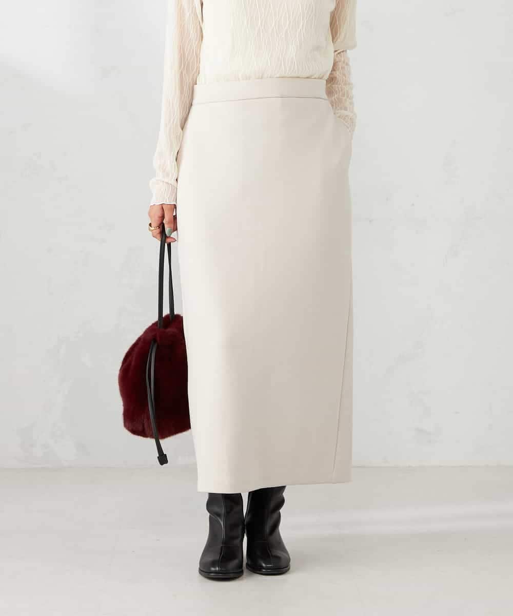 【アー ヴェー ヴェー/a.v.v】のダンボールナロースカート【セットアップ可】 インテリア・キッズ・メンズ・レディースファッション・服の通販 founy(ファニー) ファッション Fashion レディースファッション Fashion for Women セットアップ Matching Sets スカート・ミニ/ミディ/マキシ Skirts / Mini, Midi & Maxi Skirts カーディガン Cardigan, Knitwear シンプル Simple, Minimal スウェット / スエット Sweatshirt, Sweatwear セットアップ Set-Up, Coordinated Outfit なめらか Smooth, Silky Texture ロング Long, Long-Length 楽ちん Easy Fit, Comfortable 冬 Winter / This Winter 再入荷 Restock / Back in Stock ビジネス 仕事 通勤 Business / Work / Commuting グレージュ|ID: prp329100004735258 ipo3291000000034577814