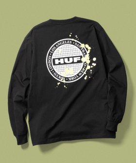 【ハフ/HUF】のMANHOLE LS TEE / HUF ハフ 長袖Tシャツ 人気、トレンドファッション・服の通販 founy(ファニー) ファッション Fashion レディースファッション Fashion for Women トップス・カットソー Cut & Sew Tops シャツ・ブラウス・オフィスカジュアル Elegant Blouses & Button-Ups ロングTシャツ・Tシャツ Longline T-Shirts & Tees グラフィック Graphic, Graphic Design ミリタリー Military, Army Style ワーク Workwear, Utility Style 長袖 Long Sleeve, Full Sleeve |ID:prp329100004735318