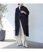 【バブ ブージュルード/Bab Bou Jeloud】のバックニットテープシャツチュニック NAVY|ID: prp329100004735340 ipo3291000000034206136