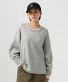 【ベイフロー/BAYFLOW】のスウェットライクニットプルオーバー 人気、トレンドファッション・服の通販 founy(ファニー) ファッション Fashion レディースファッション Fashion for Women トップス・カットソー Cut & Sew Tops ニット Knit Tops & Sweaters レディースパーカー・カジュアルフーディー Casual Hoodies & Sweatshirts カジュアルプルオーバー・ニットトップス Pullovers & Knit Tops / Casual Pullovers スウェット・クルーネックトップス Sweatshirts & Crewnecks / Relaxed Fit Sweat Tops おすすめ Recommended / Our Picks ダブル Double, Double-Breasted バランス Balance, Style Balance thumbnail グレー15|ID: prp329100004735374 ipo3291000000034449050