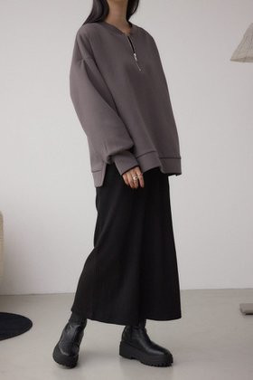 【アズール バイ マウジー/AZUL by moussy】の【SET】ハーフジップスウェットワンピース 人気、トレンドファッション・服の通販 founy(ファニー) ファッション Fashion レディースファッション Fashion for Women ワンピース Dresses おすすめ Recommended / Our Picks スウェット / スエット Sweatshirt, Sweatwear ストレッチ Stretch, Stretchy Fabric テレコ Ribbed, Rib Stitch リラックス Relax, Relaxed Fit |ID:prp329100004735382