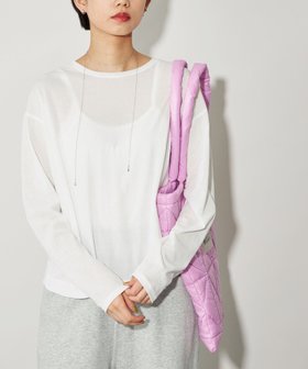 【シテン/CITEN】のCITEN シアー ユルTシャツ 人気、トレンドファッション・服の通販 founy(ファニー) ファッション Fashion レディースファッション Fashion for Women トップス・カットソー Cut & Sew Tops シャツ・ブラウス・オフィスカジュアル Elegant Blouses & Button-Ups ロングTシャツ・Tシャツ Longline T-Shirts & Tees インナー Innerwear カットソー Cut and Sewn Top カーディガン Cardigan, Knitwear シアー Sheer, See-Through ショート Short, Short Length ジャケット Jacket, Outerwear スリーブ Sleeve, Long Sleeve / Short Sleeve デニム Denim, Jeans Material フィット Fit, Slim Fit ルーズ Loose, Oversized ワイド Wide, Wide Fit A/W・秋冬 Autumn/Winter 夏 Summer |ID:prp329100004735425