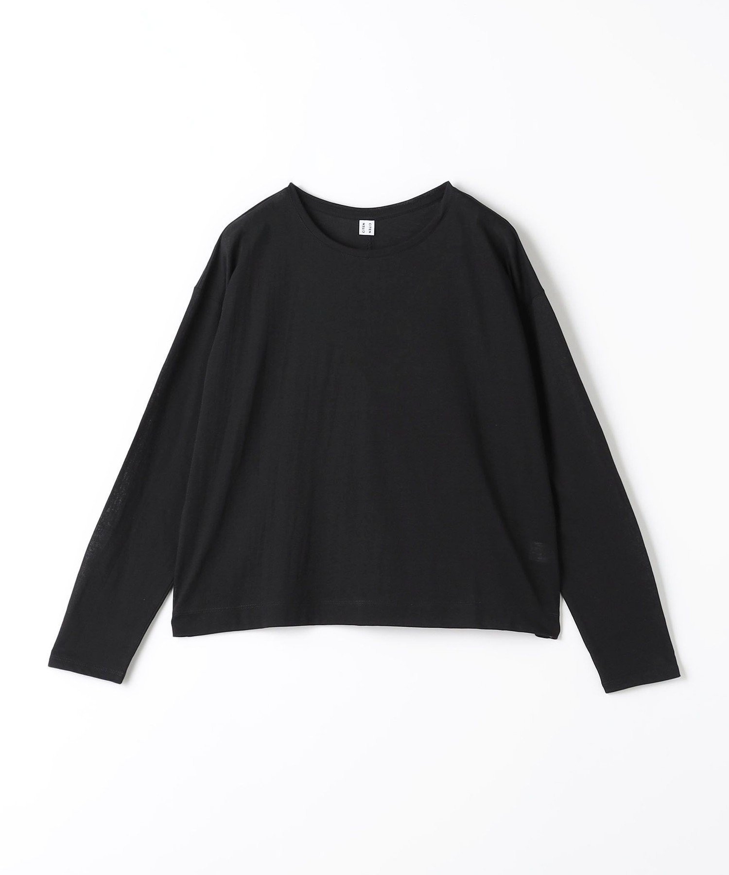 【シテン/CITEN】のCITEN シアー ユルTシャツ インテリア・キッズ・メンズ・レディースファッション・服の通販 founy(ファニー) 　ファッション　Fashion　レディースファッション　Fashion for Women　トップス・カットソー　Cut & Sew Tops　シャツ・ブラウス・オフィスカジュアル　Elegant Blouses & Button-Ups　ロングTシャツ・Tシャツ　Longline T-Shirts & Tees　インナー　Innerwear　カットソー　Cut and Sewn Top　カーディガン　Cardigan, Knitwear　シアー　Sheer, See-Through　ショート　Short, Short Length　ジャケット　Jacket, Outerwear　スリーブ　Sleeve, Long Sleeve / Short Sleeve　デニム　Denim, Jeans Material　フィット　Fit, Slim Fit　ルーズ　Loose, Oversized　ワイド　Wide, Wide Fit　A/W・秋冬　Autumn/Winter　夏　Summer　BLACK|ID: prp329100004735425 ipo3291000000034630457