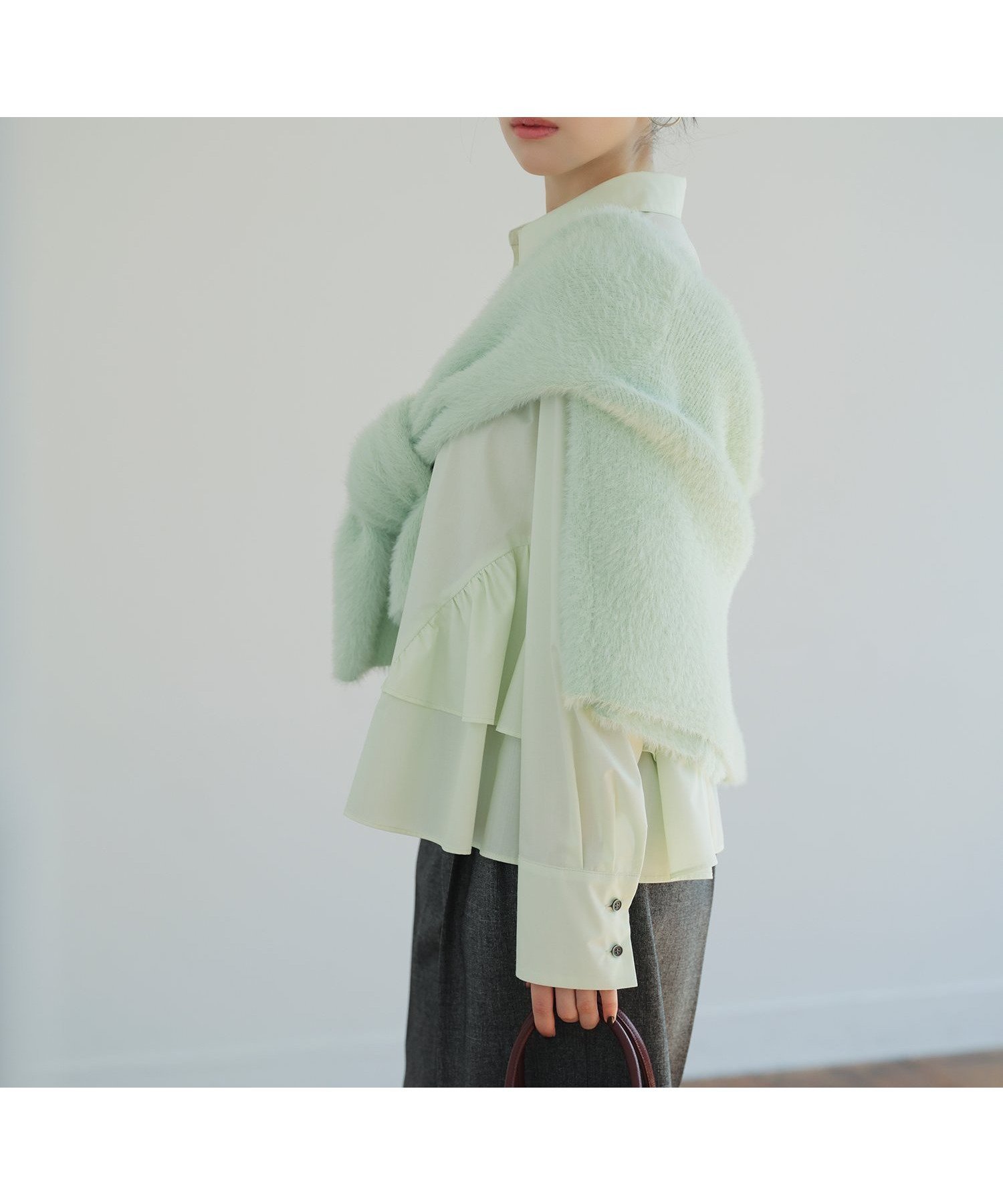 【ナチュラル ビューティー ベーシック/NATURAL BEAUTY BASIC】のふわ リブ アンサンブルニット 人気、トレンドファッション・服の通販 founy(ファニー) 　雑誌掲載アイテム　Magazine Picks & Fashion Features　ファッション雑誌　Fashion Magazines　スウィート　Sweet　ファッションモデル・俳優・女優　Models　女性　Women　今田美桜　Imai Mio　ファッション　Fashion　レディースファッション　Fashion for Women　トップス・カットソー　Cut & Sew Tops　ニット　Knit Tops & Sweaters　アンサンブルニット　Knit Ensembles & Twin Sets　12月号　December Issue　アンサンブル　Ensemble Set　インナー　Innerwear　カーディガン　Cardigan, Knitwear　シンプル　Simple, Minimal　フラップ　Flap, Flap Pocket　ポケット　Pocket, Pocket Detail　リブニット　Rib Knit, Ribbed Knit　人気　Popular, Best Seller　雑誌　Magazine, Fashion Magazine　 other-1|ID: prp329100004735445 ipo3291000000034667966