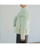 【ナチュラル ビューティー ベーシック/NATURAL BEAUTY BASIC】のふわ リブ アンサンブルニット ライトグリーン|ID: prp329100004735445 ipo3291000000034667968