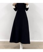 【ジュノア/JUNOAH】のバイカラーセミフレアニットワンピース 人気、トレンドファッション・服の通販 founy(ファニー) ファッション Fashion レディースファッション Fashion for Women ワンピース Dresses ニットワンピース Knit Dresses thumbnail ブラック|ID: prp329100004735489 ipo3291000000034239619