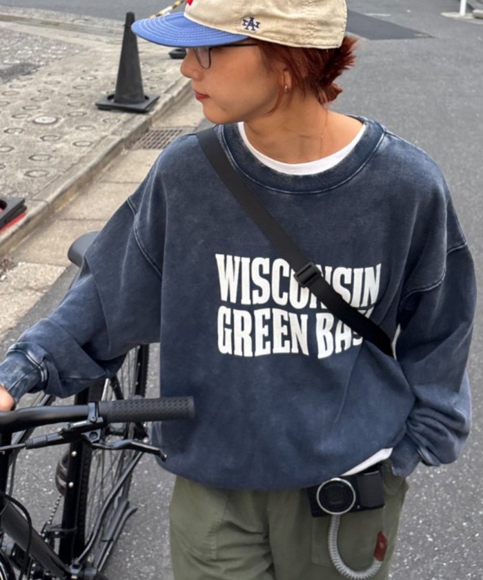 【チャオパニックティピー/CIAOPANIC TYPY】の【UNISEX】NEWアシッドウォッシュ加工/裏毛ロゴスウェット インテリア・キッズ・メンズ・レディースファッション・服の通販 founy(ファニー) https://founy.com/ ファッション Fashion レディースファッション Fashion for Women トップス・カットソー Cut & Sew Tops レディースパーカー・カジュアルフーディー Casual Hoodies & Sweatshirts スウェット・クルーネックトップス Sweatshirts & Crewnecks / Relaxed Fit Sweat Tops インナー Innerwear ウォッシュ Washed Finish 秋 Autumn カーゴパンツ Cargo Pants, Utility Pants ジャケット Jacket, Outerwear スラックス Slacks, Dress Pants ダウン Down, Puffer デニム Denim, Jeans Material 人気 Popular, Best Seller ビンテージ Vintage, Retro Style ブルゾン Blouson, Bomber Jacket プリント Print, Printed Pattern ベスト Vest, Waistcoat ユニセックス Unisex, Genderless ワイド Wide, Wide Fit 冬 Winter / This Winter おすすめ Recommended / Our Picks |ID: prp329100004735514 ipo3291000000034232394
