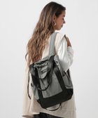 【ベイフロー/BAYFLOW】の軽量!大容量♪ペットボトルホルダー付き プレートライトデイバッグ グレー15|ID: prp329100004735553 ipo3291000000034579521