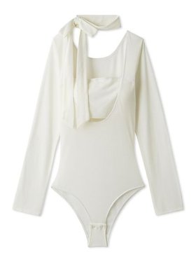 【リリーブラウン/Lily Brown】の【LILY BROWN Lingerie】バンドゥ付き2wayボディスーツ 人気、トレンドファッション・服の通販 founy(ファニー) ファッション Fashion レディースファッション Fashion for Women スーツ Business Suits & Workwear シアー Sheer, See-Through スマート Smart, Elegant スーツ Suit, Formalwear フィット Fit, Slim Fit |ID:prp329100004735557