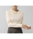 【グローバルワーク/GLOBAL WORK】のアンチピリングなめらかリブハイネックプルオーバー/499708 人気、トレンドファッション・服の通販 founy(ファニー) ファッション Fashion レディースファッション Fashion for Women トップス・カットソー Cut & Sew Tops カジュアルプルオーバー・ニットトップス Pullovers & Knit Tops / Casual Pullovers おすすめ Recommended / Our Picks なめらか Smooth, Silky Texture インナー Innerwear ジャケット Jacket, Outerwear ダウン Down, Puffer デニム Denim, Jeans Material トレンド Trend, Trending Now ハイネック High Neck, Mock Neck thumbnail アイボリー08|ID: prp329100004735582 ipo3291000000034303530