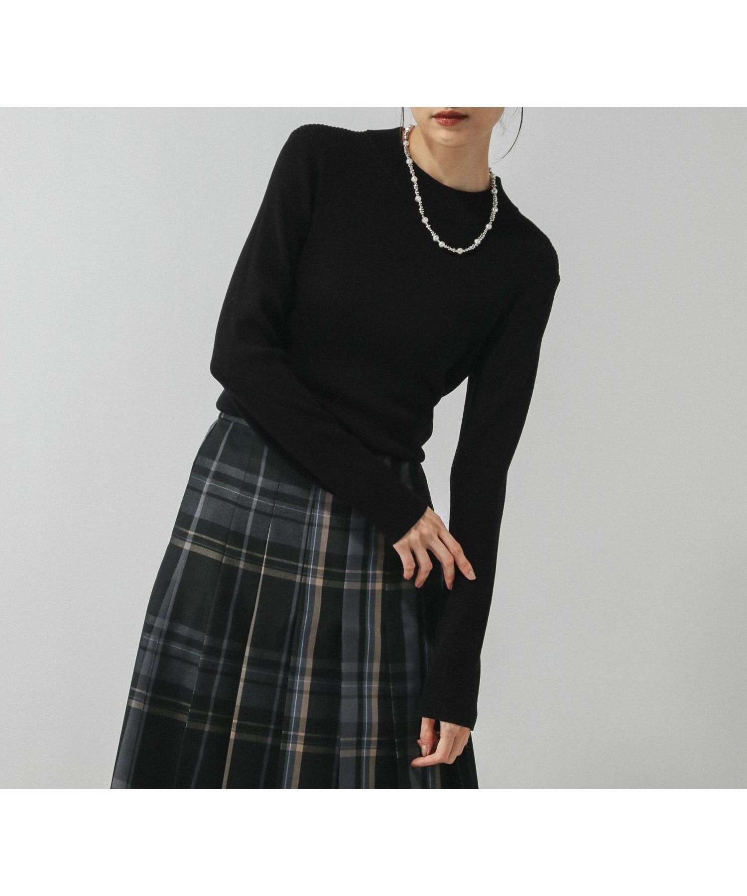 【グローバルワーク/GLOBAL WORK】のアンチピリングなめらかリブハイネックプルオーバー/499708 インテリア・キッズ・メンズ・レディースファッション・服の通販 founy(ファニー)  ファッション Fashion レディースファッション Fashion for Women トップス・カットソー Cut & Sew Tops カジュアルプルオーバー・ニットトップス Pullovers & Knit Tops / Casual Pullovers おすすめ Recommended / Our Picks なめらか Smooth, Silky Texture インナー Innerwear ジャケット Jacket, Outerwear ダウン Down, Puffer デニム Denim, Jeans Material トレンド Trend, Trending Now ハイネック High Neck, Mock Neck ブラック09|ID: prp329100004735582 ipo3291000000034303534