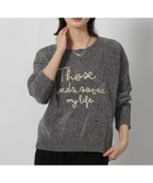 【ラコレ/LAKOLE】のモール刺繍ロゴニットプルオーバー 人気、トレンドファッション・服の通販 founy(ファニー) ファッション Fashion レディースファッション Fashion for Women トップス・カットソー Cut & Sew Tops ニット Knit Tops & Sweaters カジュアルプルオーバー・ニットトップス Pullovers & Knit Tops / Casual Pullovers インナー Innerwear シンプル Simple, Minimal タートル Turtleneck, Turtle Collar デニム Denim, Jeans Material トレンド Trend, Trending Now バランス Balance, Style Balance A/W・秋冬 Autumn/Winter thumbnail チャコール|ID: prp329100004735586 ipo3291000000034497409