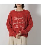 【ラコレ/LAKOLE】のモール刺繍ロゴニットプルオーバー 人気、トレンドファッション・服の通販 founy(ファニー) ファッション Fashion レディースファッション Fashion for Women トップス・カットソー Cut & Sew Tops ニット Knit Tops & Sweaters カジュアルプルオーバー・ニットトップス Pullovers & Knit Tops / Casual Pullovers インナー Innerwear シンプル Simple, Minimal タートル Turtleneck, Turtle Collar デニム Denim, Jeans Material トレンド Trend, Trending Now バランス Balance, Style Balance A/W・秋冬 Autumn/Winter thumbnail オレンジ|ID: prp329100004735586 ipo3291000000034497411