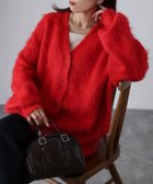 【リベリー/Riberry】のシャギーVネックニットカーディガン 人気、トレンドファッション・服の通販 founy(ファニー) ファッション Fashion レディースファッション Fashion for Women トップス・カットソー Cut & Sew Tops ニット Knit Tops & Sweaters カーディガン・羽織り Layered Style Cardigans Vネックトップス V-Neck Tops / V-Cut Neckline Shirts インナー Innerwear オケージョン Occasion Wear 春 Spring 秋 Autumn カーディガン Cardigan, Knitwear キャミワンピース Cami Dress, Slip Dress シンプル Simple, Minimal スリーブ Sleeve, Long Sleeve / Short Sleeve デニム Denim, Jeans Material 人気 Popular, Best Seller フェミニン Feminine, Girly フレア Flare, Flared ベーシック Basic, Essential 冬 Winter / This Winter 再入荷 Restock / Back in Stock おすすめ Recommended / Our Picks thumbnail レッド|ID: prp329100004735597 ipo3291000000034592648