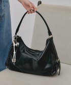 【チャオパニックティピー/CIAOPANIC TYPY】の新色追加!【yomo企画】チャーム付きワンハンドルベルトデザインバック ブラック|ID: prp329100004735609 ipo3291000000034539628