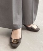 【ランダ/RANDA】のモノグラムリボンクラシカルパンプス GRAY|ID: prp329100004735648 ipo3291000000034208117