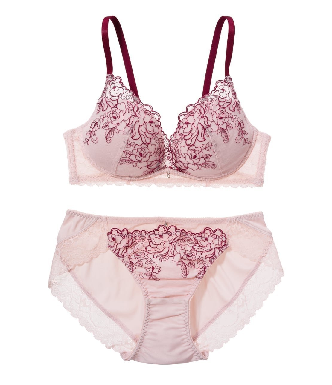 【ピーチジョン/PEACH JOHN】の【ノンワイヤー/選べるデザイン】丸胸メイクフラワーレースノンワイヤーブラセット インテリア・キッズ・メンズ・レディースファッション・服の通販 founy(ファニー) ファッション Fashion レディースファッション Fashion for Women カラフル Colorful Design ショーツ Shorts, Short Pants スカラップ Scallop, Scalloped Edge スタンダード Standard, Basic ストレッチ Stretch, Stretchy Fabric センター Center, Center Line チャーム Charm, Pendant トレンド Trend, Trending Now パール Pearl, Pearl Accent ブラジャー Bra, Lingerie ボトム Bottoms, Lower Wear モチーフ Motif, Design Theme ラップ Wrap, Wrap Design ランジェリー Lingerie, Intimate Wear レギュラー Regular, Standard Fit レース Lace, Lace Fabric ワイヤー Wire, Wired Bra おすすめ Recommended / Our Picks ピンクレッド|ID: prp329100004735677 ipo3291000000034373011