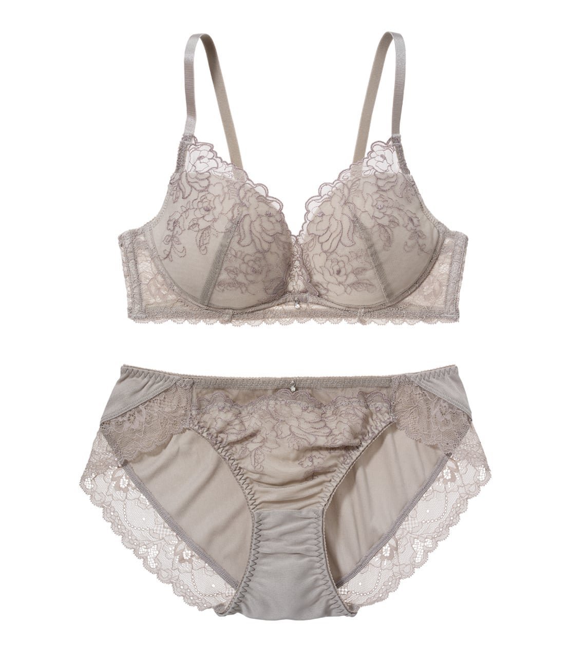 【ピーチジョン/PEACH JOHN】の【ノンワイヤー/選べるデザイン】丸胸メイクフラワーレースノンワイヤーブラセット インテリア・キッズ・メンズ・レディースファッション・服の通販 founy(ファニー) ファッション Fashion レディースファッション Fashion for Women カラフル Colorful Design ショーツ Shorts, Short Pants スカラップ Scallop, Scalloped Edge スタンダード Standard, Basic ストレッチ Stretch, Stretchy Fabric センター Center, Center Line チャーム Charm, Pendant トレンド Trend, Trending Now パール Pearl, Pearl Accent ブラジャー Bra, Lingerie ボトム Bottoms, Lower Wear モチーフ Motif, Design Theme ラップ Wrap, Wrap Design ランジェリー Lingerie, Intimate Wear レギュラー Regular, Standard Fit レース Lace, Lace Fabric ワイヤー Wire, Wired Bra おすすめ Recommended / Our Picks グレー|ID: prp329100004735677 ipo3291000000034373012