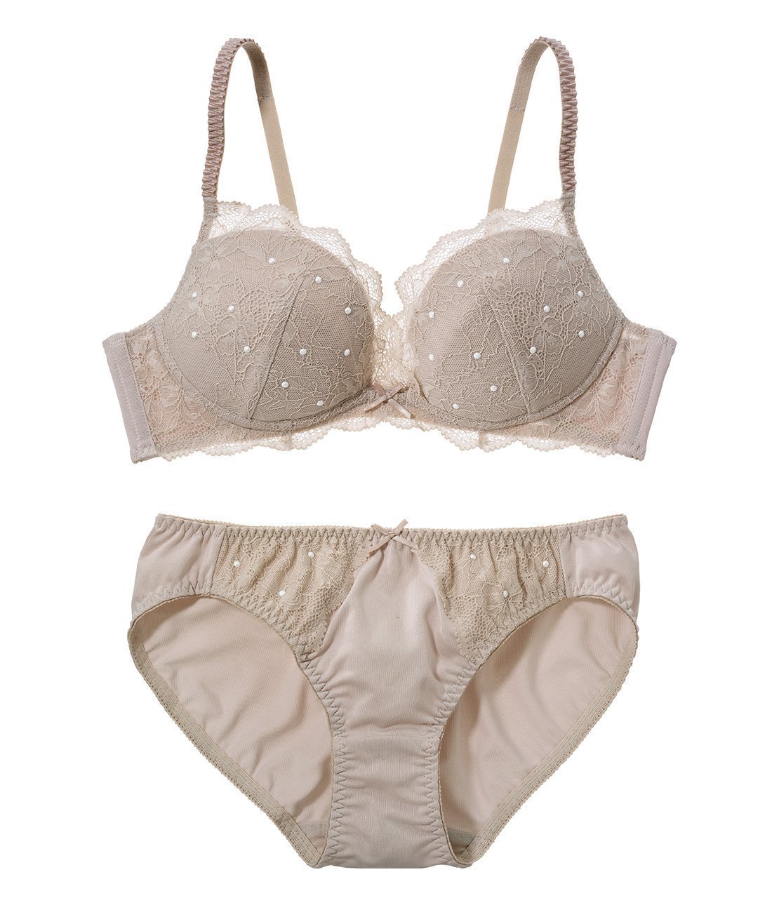 【ピーチジョン/PEACH JOHN】の【ノンワイヤー/選べるデザイン】丸胸メイクフラワーレースノンワイヤーブラセット インテリア・キッズ・メンズ・レディースファッション・服の通販 founy(ファニー) ファッション Fashion レディースファッション Fashion for Women カラフル Colorful Design ショーツ Shorts, Short Pants スカラップ Scallop, Scalloped Edge スタンダード Standard, Basic ストレッチ Stretch, Stretchy Fabric センター Center, Center Line チャーム Charm, Pendant トレンド Trend, Trending Now パール Pearl, Pearl Accent ブラジャー Bra, Lingerie ボトム Bottoms, Lower Wear モチーフ Motif, Design Theme ラップ Wrap, Wrap Design ランジェリー Lingerie, Intimate Wear レギュラー Regular, Standard Fit レース Lace, Lace Fabric ワイヤー Wire, Wired Bra おすすめ Recommended / Our Picks ベージュ|ID: prp329100004735677 ipo3291000000034373021