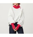 【エドウイン オンライン モール/EDWIN ONLINE MALL】のLee タートルネックスウェット【ベストセラー】 人気、トレンドファッション・服の通販 founy(ファニー) ファッション Fashion レディースファッション Fashion for Women アウター Coat / Outerwear Collection トップス・カットソー Cut & Sew Tops レディースパーカー・カジュアルフーディー Casual Hoodies & Sweatshirts ベスト&ジレ / 重ね着スタイル Vests & Gilets スウェット・クルーネックトップス Sweatshirts & Crewnecks / Relaxed Fit Sweat Tops タートルネック・ハイネックトップス Turtlenecks & High-Neck Tops ボトム Bottoms, Lower Wear ルーズ Loose, Oversized thumbnail ピンク|ID: prp329100004735687 ipo3291000000034842083