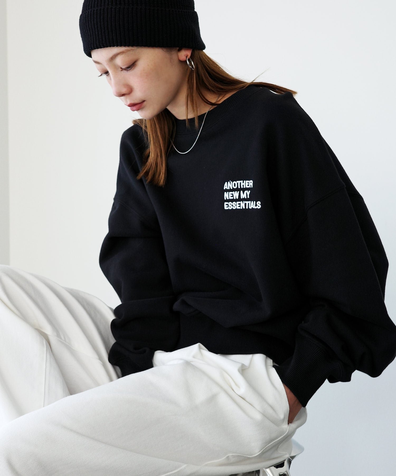 【アンドミー/andme】のANME エンブロイダリー ロゴ 裏毛 スウェット トップス ANME アンメ 人気、トレンドファッション・服の通販 founy(ファニー)  ファッション Fashion レディースファッション Fashion for Women トップス・カットソー Cut & Sew Tops レディースパーカー・カジュアルフーディー Casual Hoodies & Sweatshirts スウェット・クルーネックトップス Sweatshirts & Crewnecks / Relaxed Fit Sweat Tops エンブロイダリー Embroidery Design コンパクト Compact, Small Size スウェット / スエット Sweatshirt, Sweatwear ベーシック Basic, Essential ボトム Bottoms, Lower Wear 別注 Limited Edition, Custom Order おすすめ Recommended / Our Picks  other-1|ID: prp329100004735714 ipo3291000000034357667