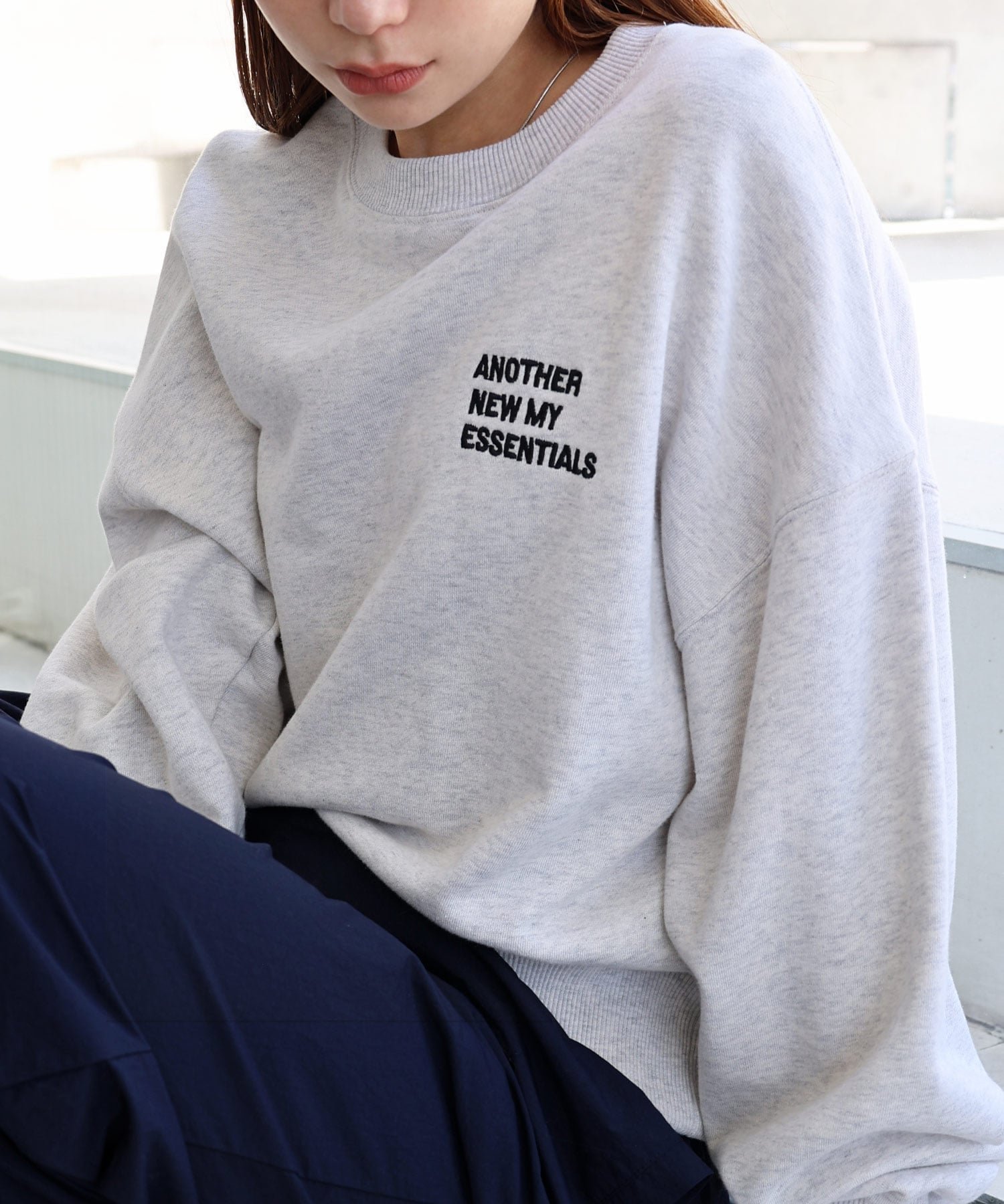 【アンドミー/andme】のANME エンブロイダリー ロゴ 裏毛 スウェット トップス ANME アンメ インテリア・キッズ・メンズ・レディースファッション・服の通販 founy(ファニー)  ファッション Fashion レディースファッション Fashion for Women トップス・カットソー Cut & Sew Tops レディースパーカー・カジュアルフーディー Casual Hoodies & Sweatshirts スウェット・クルーネックトップス Sweatshirts & Crewnecks / Relaxed Fit Sweat Tops エンブロイダリー Embroidery Design コンパクト Compact, Small Size スウェット / スエット Sweatshirt, Sweatwear ベーシック Basic, Essential ボトム Bottoms, Lower Wear 別注 Limited Edition, Custom Order おすすめ Recommended / Our Picks オートミール杢|ID: prp329100004735714 ipo3291000000034357674