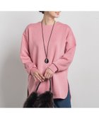 【ロートレ アモン/LAUTRE AMONT】の【WEB限定】ふんわリッチプルオーバー≪手洗い可能≫ 人気、トレンドファッション・服の通販 founy(ファニー) ファッション Fashion レディースファッション Fashion for Women トップス・カットソー Cut & Sew Tops カジュアルプルオーバー・ニットトップス Pullovers & Knit Tops / Casual Pullovers イエロー Yellow 秋 Autumn シンプル Simple, Minimal ストレッチ Stretch, Stretchy Fabric スリット Slit, Slit Detail ラウンド Round, Round Neck リラックス Relax, Relaxed Fit A/W・秋冬 Autumn/Winter エレガント 上品 Elegant ビジネス 仕事 通勤 Business / Work / Commuting 2025年 2025 2025-2026秋冬・A/W Autumn/Winter 2025–26 AW25–26 thumbnail ピンク|ID: prp329100004735744 ipo3291000000034231678