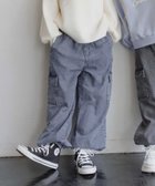 【グローバルワーク/GLOBAL WORK / KIDS】のあったかカーゴジョグパンツ/キッズ/593418 人気、トレンドファッション・服の通販 founy(ファニー) ファッション Fashion キッズファッション Fashion for Kids ボトムス Bottoms フリル Frill, Ruffle thumbnail ブルーデニム83|ID: prp329100004735781 ipo3291000000034305406