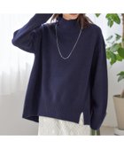 【シップス フォー ウィメン/SHIPS】の手洗い可能 ウール カシミヤ ハイネック プルオーバー ネイビー|ID: prp329100004735790 ipo3291000000035328918