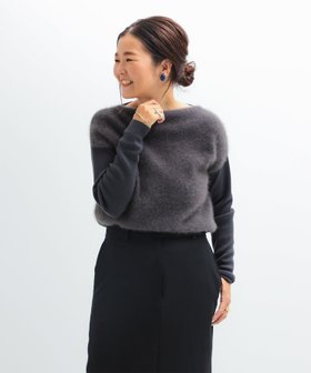 【デミルクス ビームス/Demi-Luxe BEAMS】の【ロングセラー】フラッフィー ボートネック ニット ふわふわニット 華奢見え 人気、トレンドファッション・服の通販 founy(ファニー) ファッション Fashion レディースファッション Fashion for Women トップス・カットソー Cut & Sew Tops ニット Knit Tops & Sweaters ショルダー Shoulder, Shoulder Strap フィット Fit, Slim Fit ワイド Wide, Wide Fit |ID:prp329100004735797