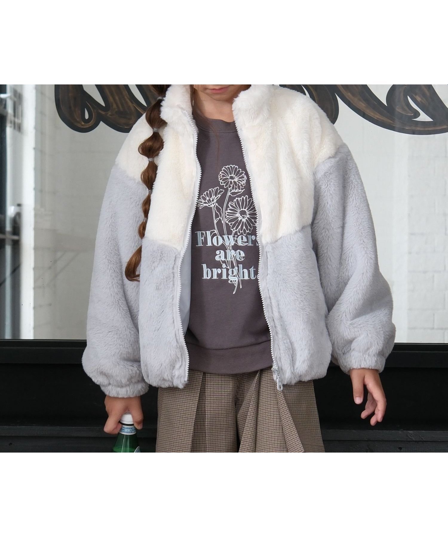 【グローバルワーク/GLOBAL WORK / KIDS】の洗える防風ふわもこブルゾン/キッズ/577750 人気、トレンドファッション・服の通販 founy(ファニー) ファッション Fashion キッズファッション Fashion for Kids おすすめ Recommended / Our Picks なめらか Smooth, Silky Texture スタンド Stand Collar, Upright Stand デニム Denim, Jeans Material バランス Balance, Style Balance パーカー Hoodie, Parka ブルゾン Blouson, Bomber Jacket ボトム Bottoms, Lower Wear ワイド Wide, Wide Fit 切替 Switching, Contrast Panel 洗える Machine Washable 防寒 Cold Protection, Winter-Ready other-1|ID: prp329100004735834 ipo3291000000034837435