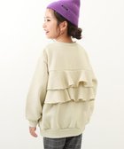 【デビロック/devirock / KIDS】のバックフリル 裏起毛 トレーナー トレーナー トップス 25AW アイボリー|ID: prp329100004735835 ipo3291000000034774590