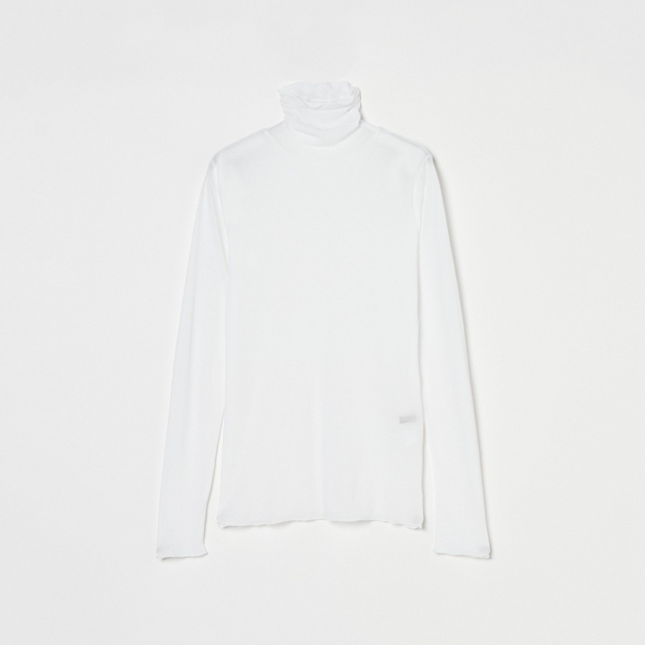 【エリオポール/heliopole】の【smooth skin series】SHEER RIB JERSEY TURTLE インテリア・キッズ・メンズ・レディースファッション・服の通販 founy(ファニー) ファッション Fashion レディースファッション Fashion for Women 定番 Standard, Basic Item ホワイト|ID: prp329100004735836 ipo3291000000034667943