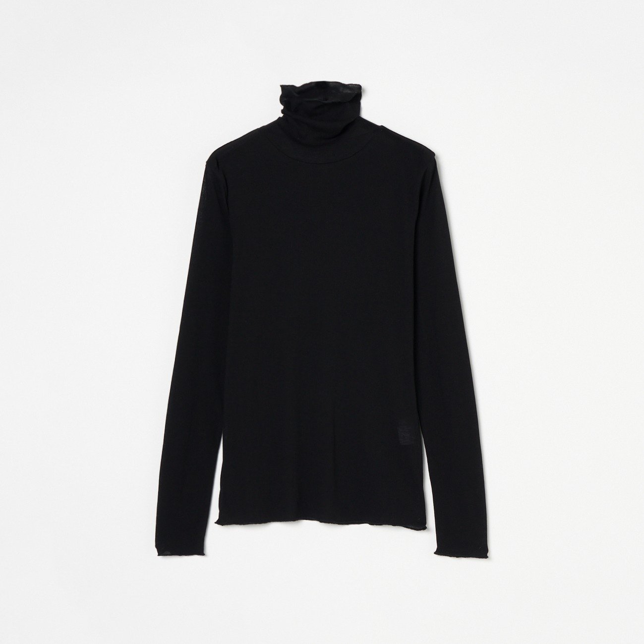 【エリオポール/heliopole】の【smooth skin series】SHEER RIB JERSEY TURTLE インテリア・キッズ・メンズ・レディースファッション・服の通販 founy(ファニー) ファッション Fashion レディースファッション Fashion for Women 定番 Standard, Basic Item ブラック|ID: prp329100004735836 ipo3291000000034667945