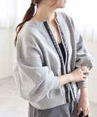 【シップス フォー ウィメン/SHIPS】のquaranciel 手洗い可能 スパンコール テープ スウェット カーディガン 人気、トレンドファッション・服の通販 founy(ファニー) ファッション Fashion レディースファッション Fashion for Women トップス・カットソー Cut & Sew Tops カーディガン・羽織り Layered Style Cardigans レディースパーカー・カジュアルフーディー Casual Hoodies & Sweatshirts スウェット・クルーネックトップス Sweatshirts & Crewnecks / Relaxed Fit Sweat Tops 洗える Machine Washable カーディガン Cardigan, Knitwear キャミソール Camisole, Spaghetti Strap Top サロペット Overalls, Salopette ショルダー Shoulder, Shoulder Strap ジャケット Jacket, Outerwear スウェット / スエット Sweatshirt, Sweatwear スパンコール Sequins, Sequin Embellishment ドロップ Drop Shoulder, Dropped Style フロント Front, Front Design ボトム Bottoms, Lower Wear ルーズ Loose, Oversized おすすめ Recommended / Our Picks thumbnail ライトグレー|ID: prp329100004735840 ipo3291000000034967629