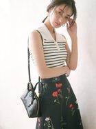 【スナイデル/SNIDEL】のSustainable襟付きニットプルオーバー 人気、トレンドファッション・服の通販 founy(ファニー) ファッション Fashion レディースファッション Fashion for Women トップス・カットソー Cut & Sew Tops ニット Knit Tops & Sweaters カジュアルプルオーバー・ニットトップス Pullovers & Knit Tops / Casual Pullovers エレガント 上品 Elegant クラシック Classic, Timeless Style クロップド Cropped, Short Length サマー Summer, Summer Style スマート Smart, Elegant トレンド Trend, Trending Now ボーダー Border, Stripe モダン Modern, Contemporary ラベンダー Lavender ワッフル Waffle, Waffle Knit thumbnail BORDER[933]|ID: prp329100004735864 ipo3291000000034209307