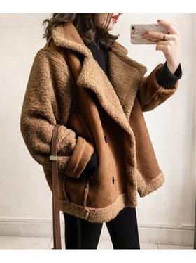 【アミュレット/Amulet】の【Amulet】フェイクムートンジャケット 人気、トレンドファッション・服の通販 founy(ファニー) ファッション Fashion レディースファッション Fashion for Women アウター Coat / Outerwear Collection レディースジャケット・軽アウター Jackets シンプル Simple, Minimal ジャケット Jacket, Outerwear 楽ちん Easy Fit, Comfortable |ID:prp329100004736182