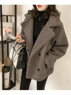 【アミュレット/Amulet】の【Amulet】フェイクムートンジャケット 人気、トレンドファッション・服の通販 founy(ファニー) ファッション Fashion レディースファッション Fashion for Women アウター Coat / Outerwear Collection レディースジャケット・軽アウター Jackets シンプル Simple, Minimal ジャケット Jacket, Outerwear 楽ちん Easy Fit, Comfortable thumbnail コーヒー|ID: prp329100004736182 ipo3291000000034443558