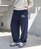 【アンドミー/andme】のANME エンブロイダリー ロゴ 裏毛 スウェット パンツ ANME アンメ ネイビー|ID: prp329100004736196 ipo3291000000034586400