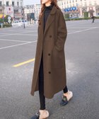 【アミュレット/Amulet】のロングチェスターコート 人気、トレンドファッション・服の通販 founy(ファニー) ファッション Fashion レディースファッション Fashion for Women アウター Coat / Outerwear Collection コート・ロングコート・ピーコート Long Coats, Peacoats & More チェスターコート・ロング丈アウター Chester Coats / Chesterfield Long Coats クラシカル Classical, Vintage-Inspired フォーマル Formal, Dressy ポケット Pocket, Pocket Detail ロング Long, Long-Length エレガント 上品 Elegant 定番 Standard, Basic Item thumbnail ブラウン|ID: prp329100004736197 ipo3291000000034245885