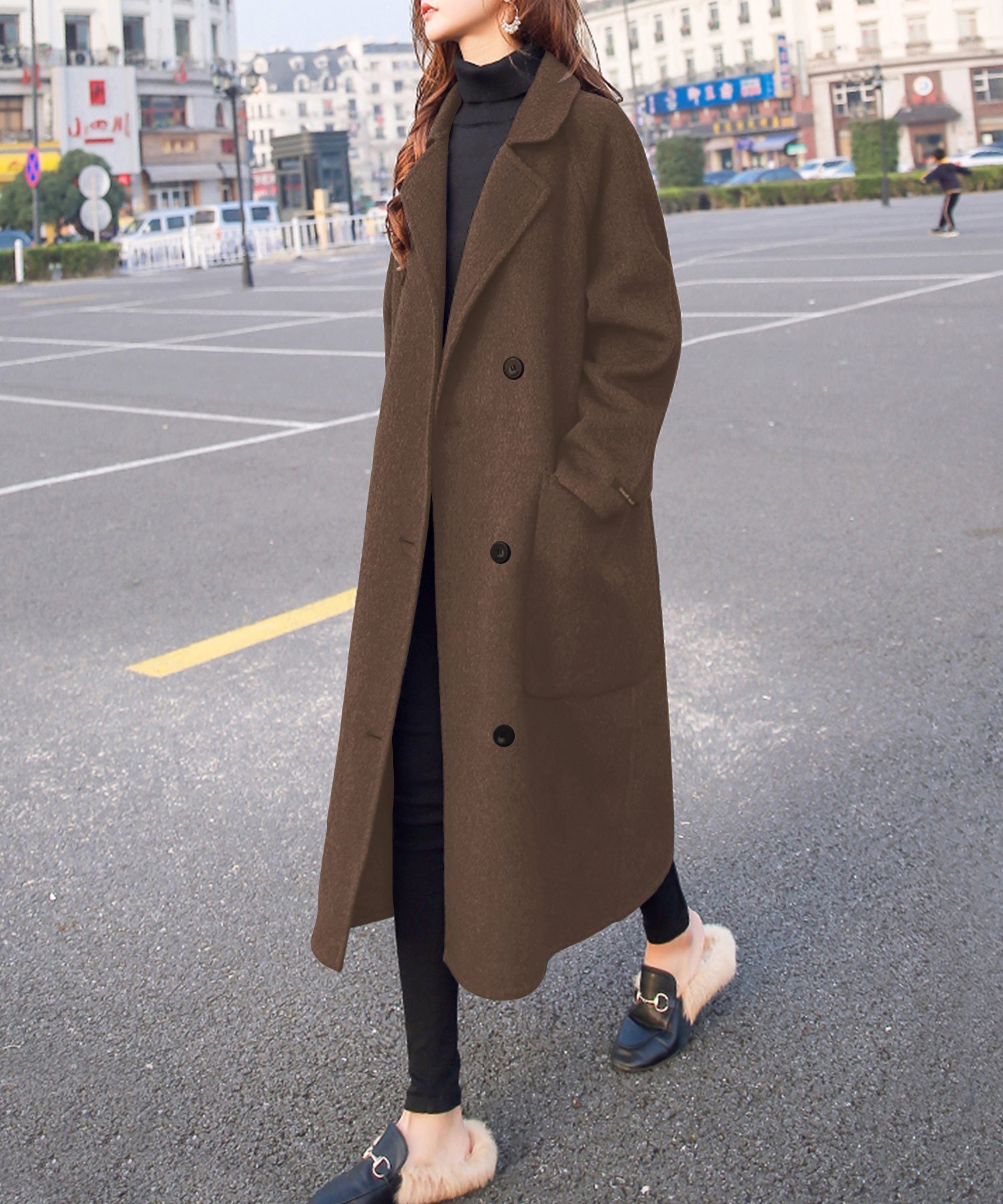 【アミュレット/Amulet】のロングチェスターコート インテリア・キッズ・メンズ・レディースファッション・服の通販 founy(ファニー) 　ファッション　Fashion　レディースファッション　Fashion for Women　アウター　Coat / Outerwear Collection　コート・ロングコート・ピーコート　Long Coats, Peacoats & More　チェスターコート・ロング丈アウター　Chester Coats / Chesterfield Long Coats　クラシカル　Classical, Vintage-Inspired　フォーマル　Formal, Dressy　ポケット　Pocket, Pocket Detail　ロング　Long, Long-Length　エレガント 上品　Elegant　定番　Standard, Basic Item　ブラウン|ID: prp329100004736197 ipo3291000000034245885