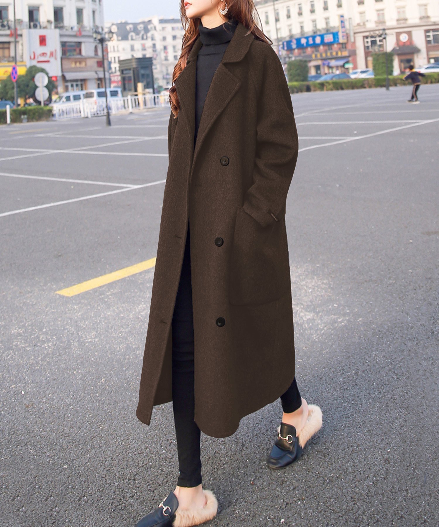 【アミュレット/Amulet】のロングチェスターコート インテリア・キッズ・メンズ・レディースファッション・服の通販 founy(ファニー) 　ファッション　Fashion　レディースファッション　Fashion for Women　アウター　Coat / Outerwear Collection　コート・ロングコート・ピーコート　Long Coats, Peacoats & More　チェスターコート・ロング丈アウター　Chester Coats / Chesterfield Long Coats　クラシカル　Classical, Vintage-Inspired　フォーマル　Formal, Dressy　ポケット　Pocket, Pocket Detail　ロング　Long, Long-Length　エレガント 上品　Elegant　定番　Standard, Basic Item　ダークブラウン|ID: prp329100004736197 ipo3291000000034245887