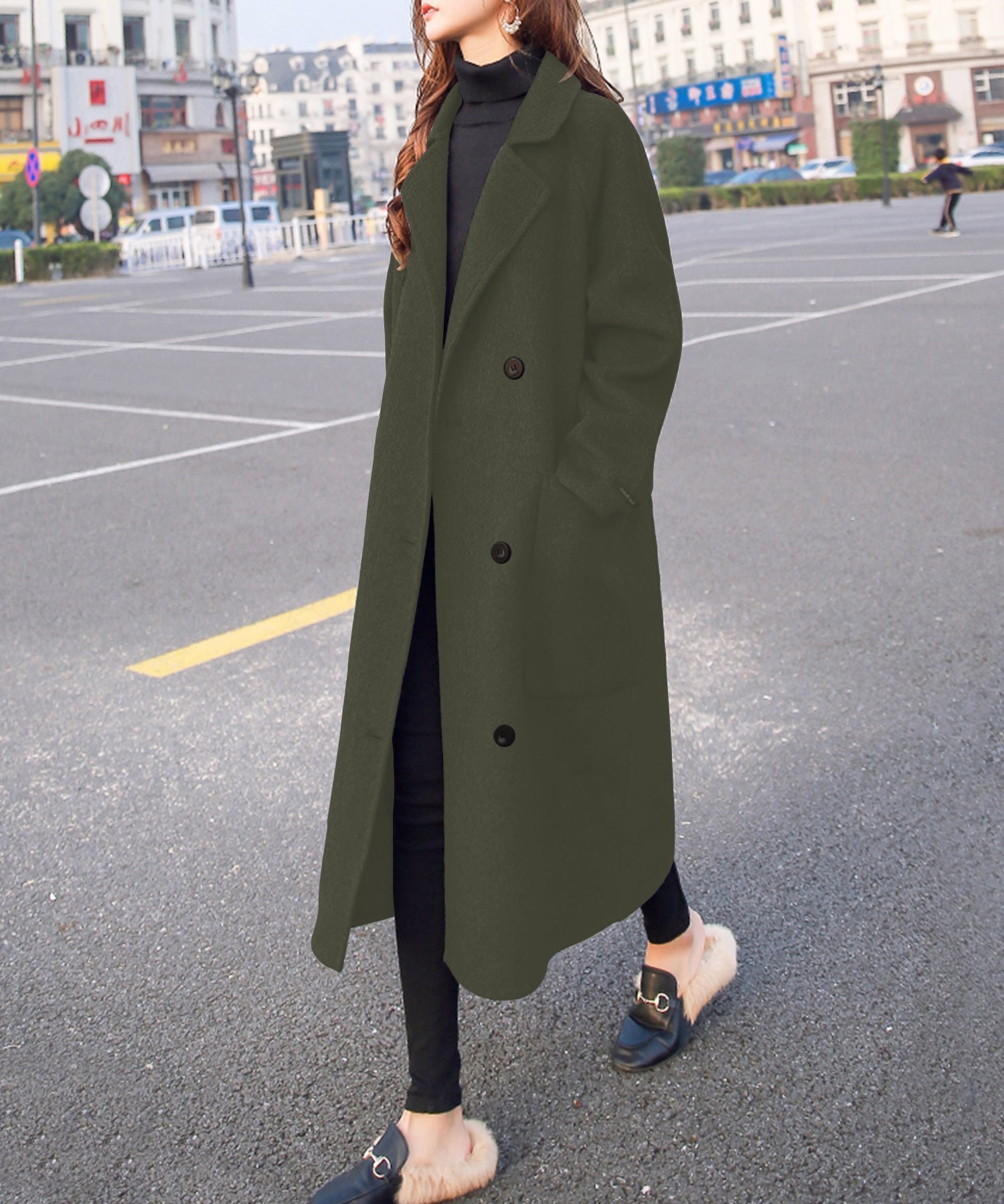 【アミュレット/Amulet】のロングチェスターコート インテリア・キッズ・メンズ・レディースファッション・服の通販 founy(ファニー) 　ファッション　Fashion　レディースファッション　Fashion for Women　アウター　Coat / Outerwear Collection　コート・ロングコート・ピーコート　Long Coats, Peacoats & More　チェスターコート・ロング丈アウター　Chester Coats / Chesterfield Long Coats　クラシカル　Classical, Vintage-Inspired　フォーマル　Formal, Dressy　ポケット　Pocket, Pocket Detail　ロング　Long, Long-Length　エレガント 上品　Elegant　定番　Standard, Basic Item　グリーン|ID: prp329100004736197 ipo3291000000034245890