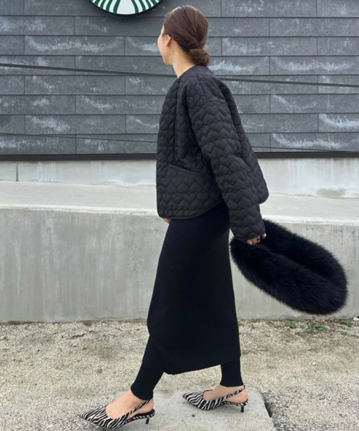 【スタイルドア/STYLEDOOR】の【冷え対策】レイヤードニットスカートパンツ インテリア・キッズ・メンズ・レディースファッション・服の通販 founy(ファニー) https://founy.com/ ファッション Fashion レディースファッション Fashion for Women スカート Skirts ドッキング Docking, Mixed Material レギンス Leggings, Stretch Pants |ID: prp329100004736202 ipo3291000000034497937