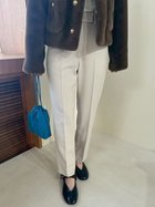 【ミラオーウェン/Mila Owen】の後ろゴムセンタープレステーパードパンツ 人気、トレンドファッション・服の通販 founy(ファニー) 雑誌掲載アイテム Magazine Picks & Fashion Features ファッション雑誌 Fashion Magazines ジゼル GISELe ファッション Fashion レディースファッション Fashion for Women パンツ Pants & Trousers ウォッシャブル Machine Washable エレガント 上品 Elegant 秋 Autumn 12月号 December Issue ストレッチ Stretch, Stretchy Fabric スマート Smart, Elegant センター Center, Center Line 雑誌 Magazine, Fashion Magazine チェック Check, Plaid, Tartan トレンド Trend, Trending Now 定番 Standard, Basic Item 人気 Popular, Best Seller フロント Front, Front Design ボトム Bottoms, Lower Wear ビジネス 仕事 通勤 Business / Work / Commuting thumbnail IVR[003]|ID: prp329100004736216 ipo3291000000034435985